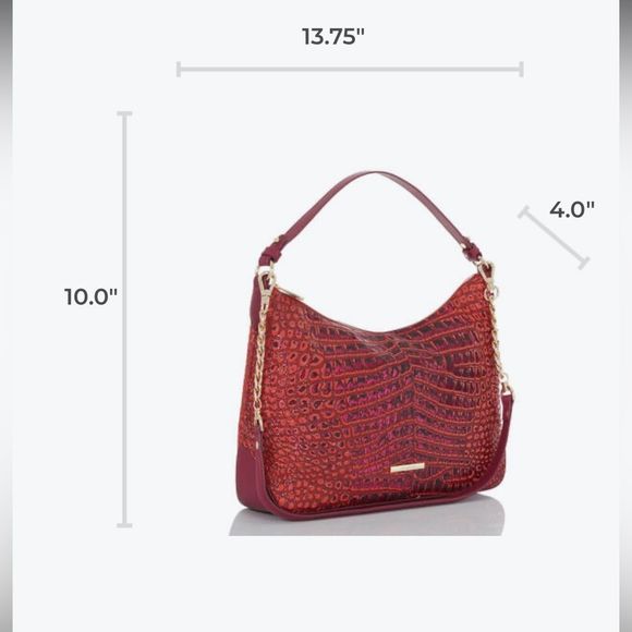 Brahmin Heather pomegranate Amalthea and Veronica wallet set - Picture 11 of 15